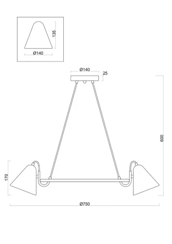Люстра Фальке / Falke (Белый с Золотом) FR8001PL-07WG - фото 11