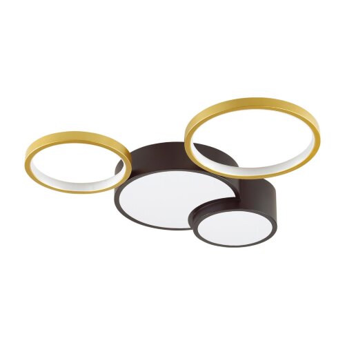 Люстра потолочная «LUMION» 5255/64CL, серия: NORBERT (крепление на планке). Фото 1.