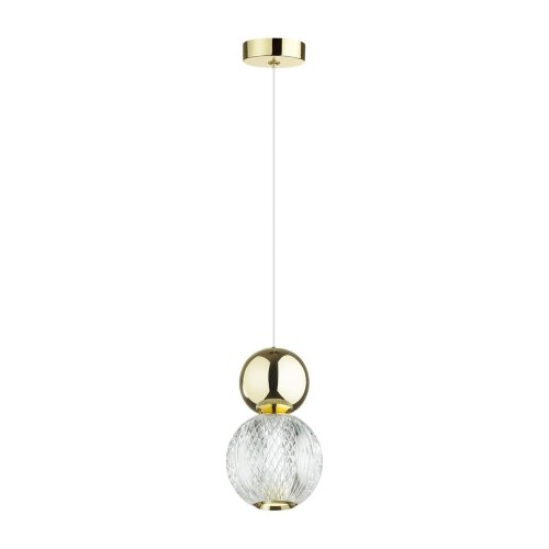 Подвес «ODEON LIGHT» 5008/7L, серия: CRYSTAL (крепление на планке). Фото 1.