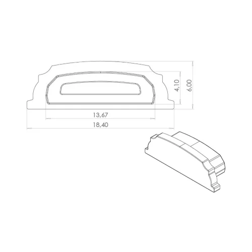 Заглушка для профиля (159) - фото II