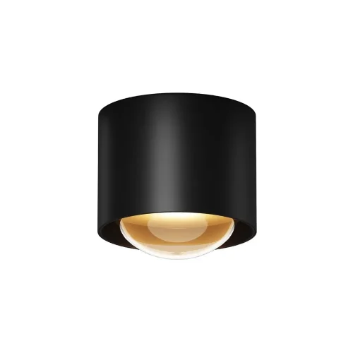 Потолочный светильник Люмина / Lumina 3000К 15Вт IP 65 (Черный) O498CL-L15B3K - фото