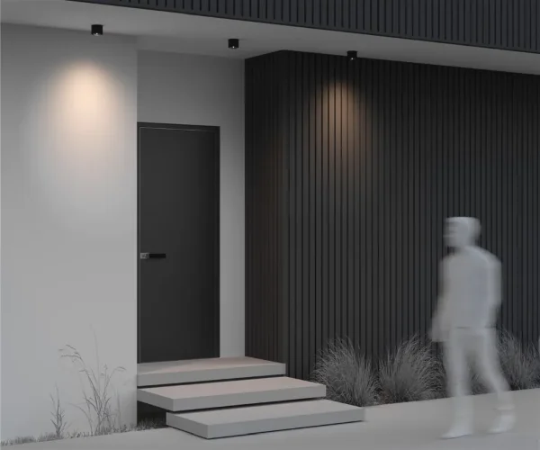 Потолочный светильник Люмина / Lumina 3000К 15Вт IP 65 (Черный) O498CL-L15B3K - фото 7