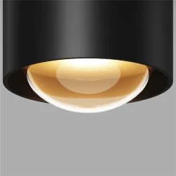 Потолочный светильник Люмина / Lumina 3000К 15Вт IP 65 (Черный) O498CL-L15B3K