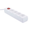 S-GCU4-3B WHITE Удлинитель серии Ultra, шнур 3м., 4 гнезда, 16A, с-з, Белый, TM Uniel - фото 2