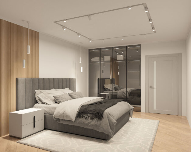 DK5850-WH Профиль Flod для создания декоративных ниш в натяжном потолке, алюминий, белый. Фото 4