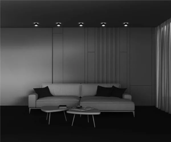 Потолочный светильник Space GX53 12Вт (Черный) - фото 7