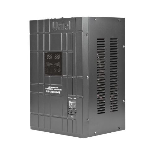 RS-1-15000WS Стабилизатор напряжения релейный однофазный настенный, с гальванической развязкой, 15000ВА, TM Uniel - фото 3
