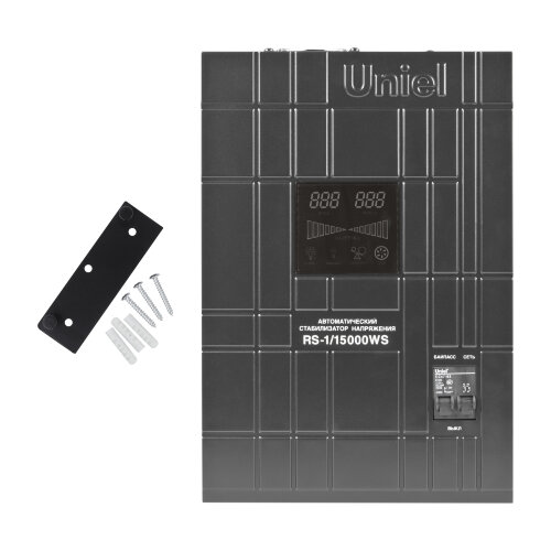 RS-1-15000WS Стабилизатор напряжения релейный однофазный настенный, с гальванической развязкой, 15000ВА, TM Uniel - фото 7