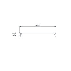 Экран SL-SEAMLESS-2500 OPAL (Arlight, Пластик) 032870
