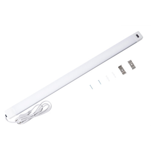 ULI-F45-9W-4500K-DIM SENSOR IP20 SILVER Светильник светодиодный для мебели, 600x35x16мм, 600Lm - фото 2