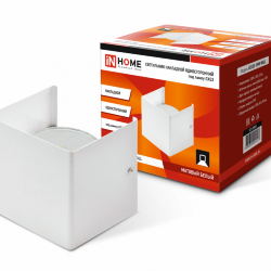 Светильник накладной односторонний GX53S-WALL 1MW под лампу GX53 230B матовый белый IN HOME