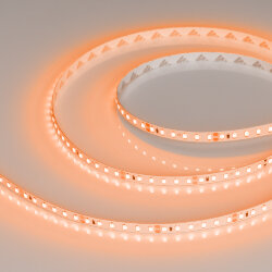 Светодиодная лента RT-А120-8mm 24V Orange (9.6 W/m, IP20, 2835, 5m) (Arlight) 015896(2)