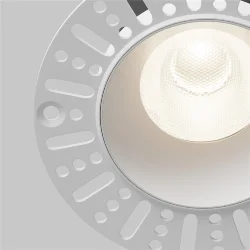 Встраиваемый светильник Омут / Dip 15 Вт 4000 К 50° (Белый) DL121-15W-4K-TRS-W