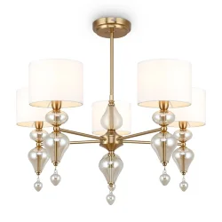 Потолочный светильник Freya FR5369CL-05BS (Латунь)