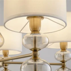 Потолочный светильник Freya FR5369CL-05BS (Латунь)