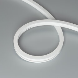 Светодиодная лента герметичная MOONLIGHT-SIDE-A140-12x17mm 24V White6000 (9.6 W/m, IP67, 5m, wire x2) (Arlight, Вывод боковой, 3 года)