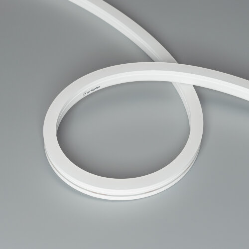 Светодиодная лента герметичная MOONLIGHT-SIDE-А140-12х17mm 24V White6000 (9.6 W/m, IP67, 5m, wire х2) (Arlight, Вывод боковой, 3 года) 027941(1) - фото 2