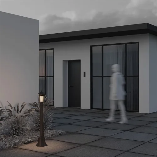 Ландшафтный светильник Salamanca E27х1 60Вт IP 44 (Коричневый) - фото 5