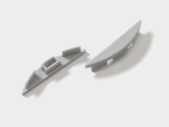 Комплект заглушек на профиль ARC-608FL (2 шт), ARC-608FL-ECS купить в SWG - официальный производитель. Фото 2
