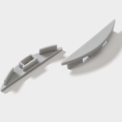 'Комплект заглушек на профиль ARC-608FL (2 шт), ARC-608FL-ECS 008623