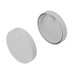 Заглушки для профиля TUBE 60 (ral9003)