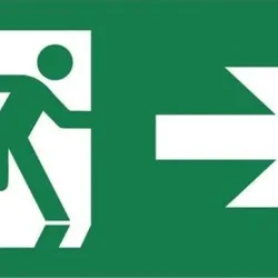 Этикетка самоклеящаяся 'Фигура/стрелка вправо' ДПА IP20/54 IEK LPC10-1-24-09-FNAPR