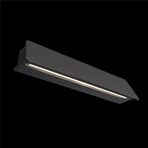 Настенный светильник (бра) Trupp 3000K 10Вт IP 54 (Графит) - фото 7