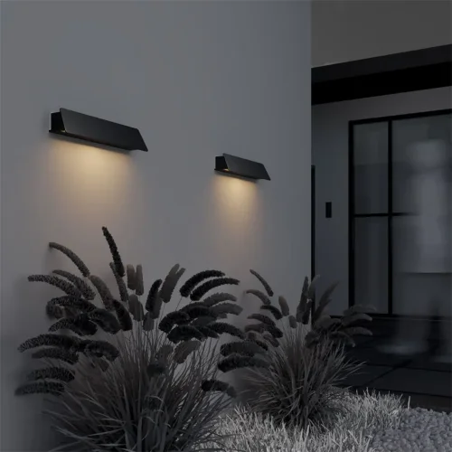 Настенный светильник (бра) Trupp 3000K 10Вт IP 54 (Графит) - фото 9