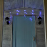 ULD-B10006-248-TTK BLUE-WHITE IP44 Бахрома светодиодная с эффектом мерцания, 10м, Соединяемая, 248 светодиодов, Синий и белый свет, Провод прозрачный - фото 12