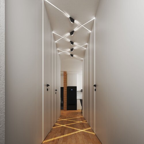 Светодиодный светильник IP54 1630 TECHNO LED черный - Фото 4