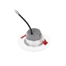 Светодиодный светильник OM16 (220V, 5W, круглый D120mm, warm white)