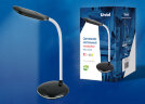 TLD-561 Black/LED/450Lm/4500K Светильник настольный, 7W. Механический выключатель. Черный. ТМ Uniel - фото