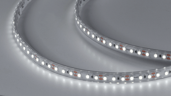 Светодиодная лента 12V холодное белое свечение, DSG3120-12-W-65 - фото