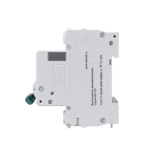 Выключатель автоматический модульный 2п C 50А 4.5кА ВА-101 DEKraft 11071DEK - фото 3