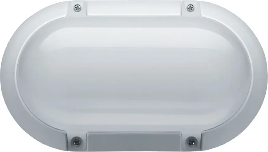 Светильник светодиодный 94 822 NBL-PO1-8-4K-WH-IP65-LED 8Вт 4000К IP65 700лм ЖКХ поликарбонат овал бел. (аналог НПП) Navigator 94822 - фото