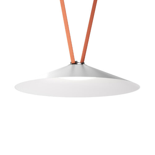 DK5568-WH+BK Cветильник для трека-ремня Belty, серия Flow, со светодиодом, D600*H122мм, 48V DC, 24W, RA90, 120°, 4000K, IP20, белый с черным, алюминий. Фото 3