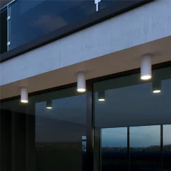 Уличный потолочный светильник Light LED IP65 35129/H белый (056257)