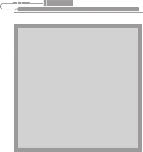 Светодиодная панель IF ECO600 IP54 44W/4000K 4000Lm CRI80 595x595x25 (выносной драйвер) - LEDVANCE IF ECO. Фото 3