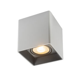 Светильник накладной IP 20, 10 Вт, GU5.3, LED, белый/черный, пластик, Denkirs DK3030-WB