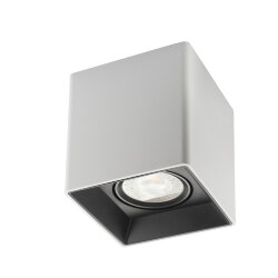 Светильник накладной IP 20, 10 Вт, GU5.3, LED, белый/черный, пластик, Denkirs DK3030-WB