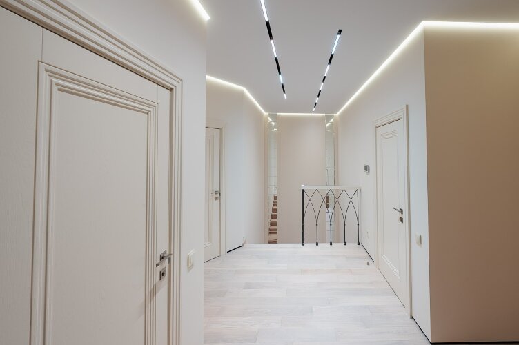 DK8005-WH Линейный светильник SMART LINEAR 27W DIM 3000K-6000K белый. Фото 6