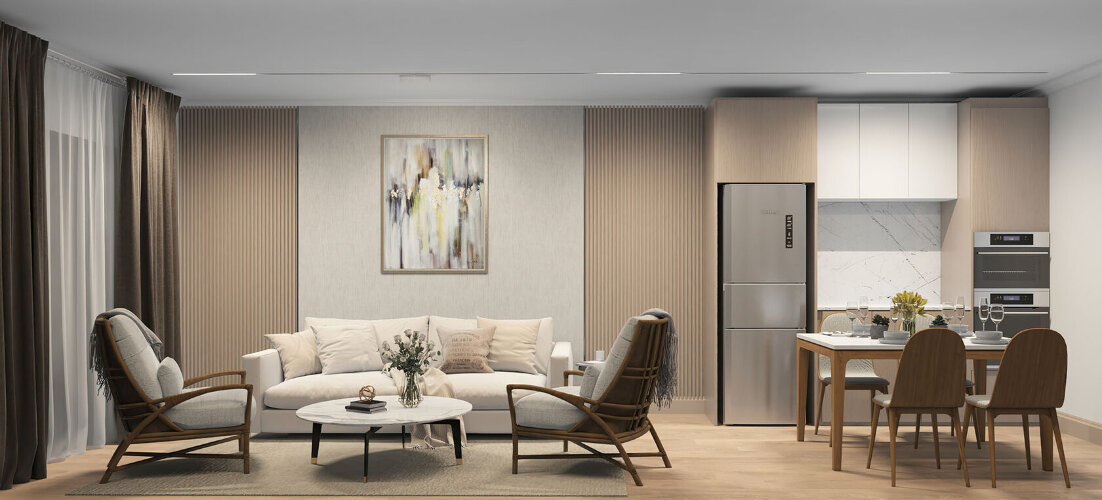 DK8005-WH Линейный светильник SMART LINEAR 27W DIM 3000K-6000K белый. Фото 5