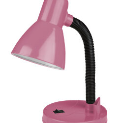 TLI-226 RED E27 Светильник настольный, Цоколь Е27, Механический выключатель, Тёмно-розовый.