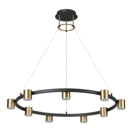 Люстра подвесная «LUMION» 6532/58L, серия: FLINT (крепление на планке). Фото 1.