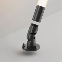 Шарнирное основание для накладного монтажа системы Shelf без ввода питания (Черный)