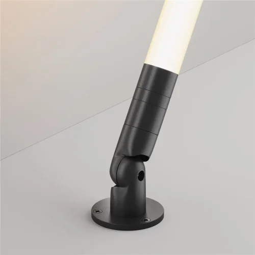 Шарнирное основание для накладного монтажа системы Shelf без ввода питания (Черный) - фото 3