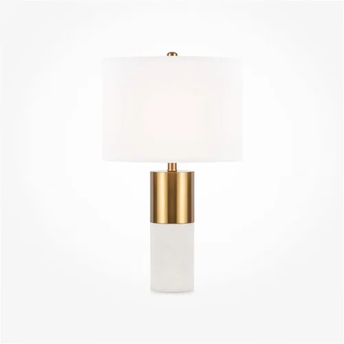 Настольный светильник Bianco E27х1 60Вт (Латунь) - фото