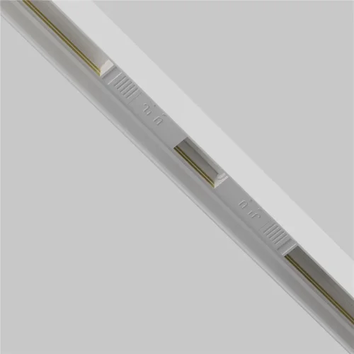 Коннектор питания прямой гибкий 5см Exility белый (Белый) - фото 2