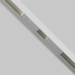 Коннектор питания прямой гибкий 5см Exility белый (Белый)