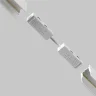 Коннектор питания прямой гибкий 5см Exility белый (Белый) TRA034CPC-42W-5-1 - фото 4